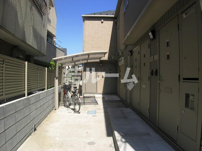 板橋区前野町３丁目のアパートのロビー