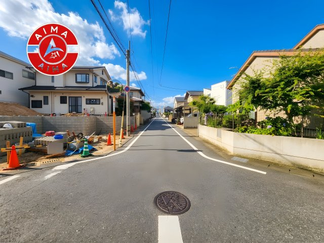 福岡市南区長住7丁目第3-1棟（1号棟）の前面道路含む現地写真|前面道路です。