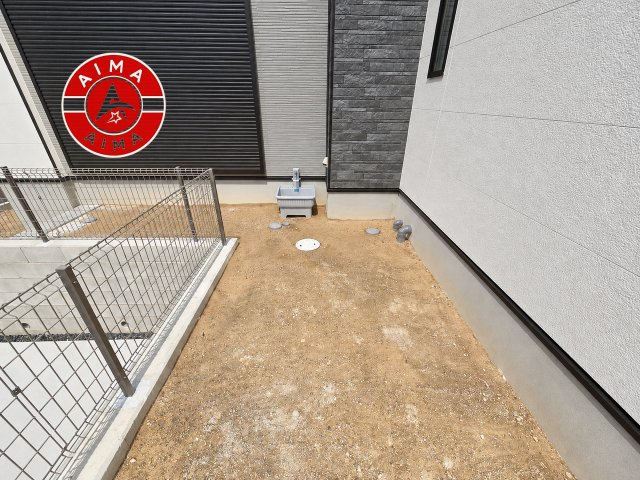 福岡市南区長住7丁目第3-1棟（1号棟）の外観|お庭で自由な時間を過ごせます。