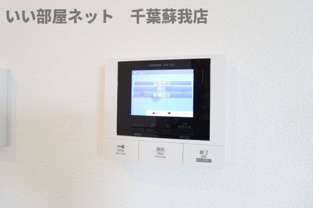 ジーメゾン千葉浜野クオリのセキュリティ|TVモニターホン付きでセキュリティ面も安心！