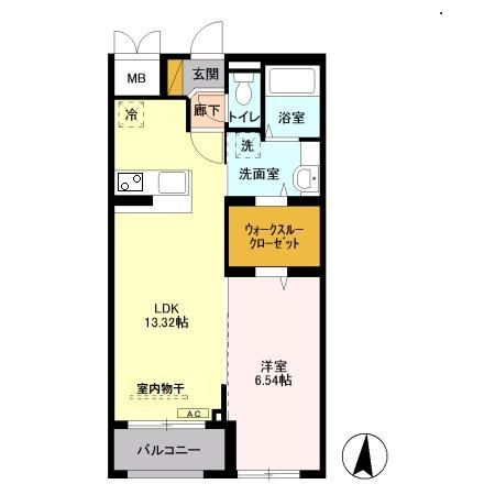 ユートリーパークマンションの間取り