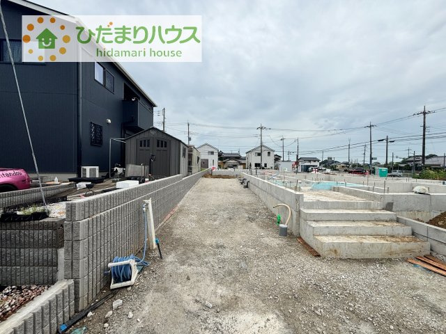 【駐車場】 | 龍ケ崎市白羽第11　新築戸建　5号棟 | 7/13撮影