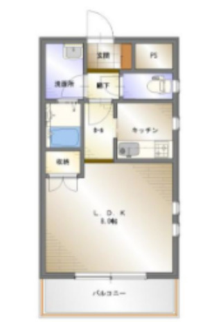 イデアルビーダ芳川　　刈谷市近郊の賃貸はクラスホームの間取り