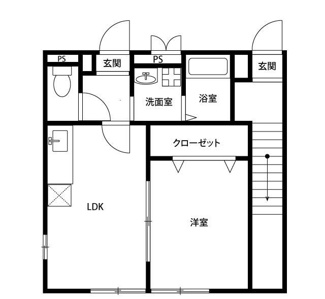 【間取り】 | アムール　Ｓａｋｕｒａ | 間取りです。