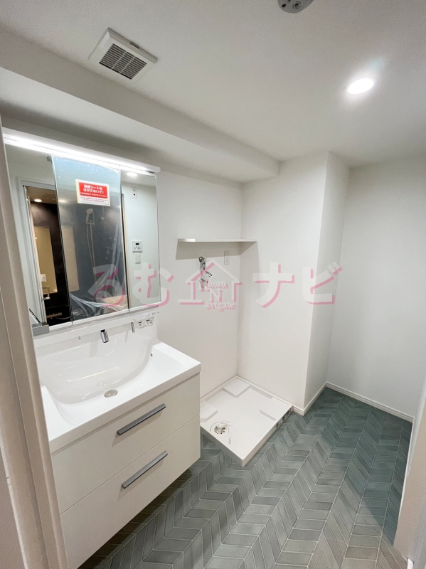 福岡市南区清水４丁目の賃貸マンションの洗面所
