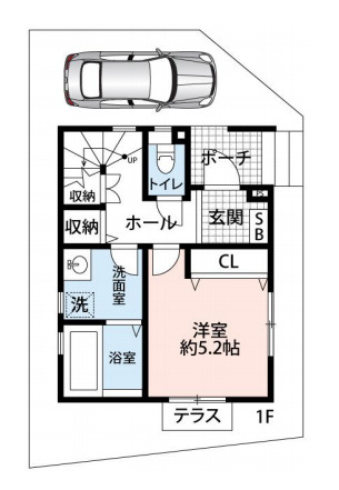 さいたま市西区大字指扇　中古戸建の区画図