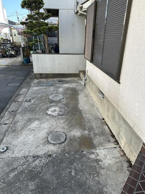 葛飾区西水元戸建の駐車場