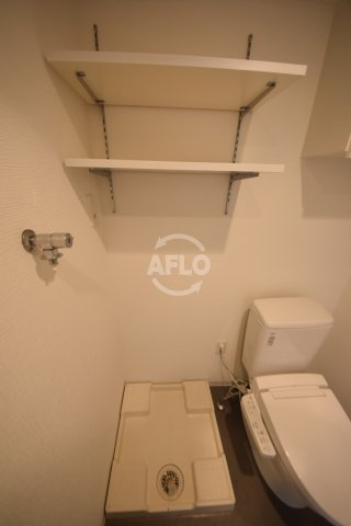 セレニテ上町台の洗面所|セレニテ上町台　室内洗濯機置場