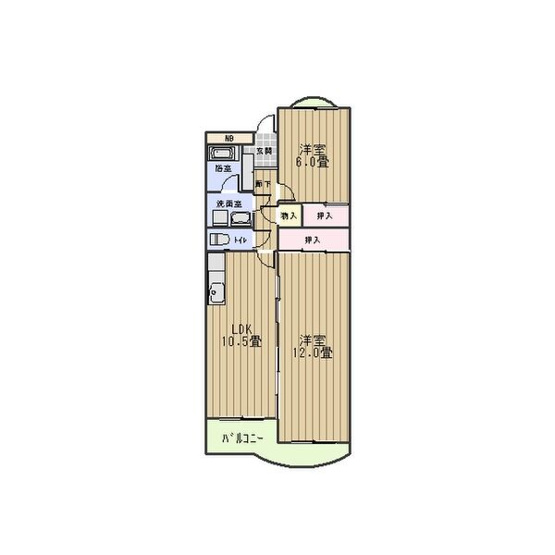 【間取り】 | シャトー樹里