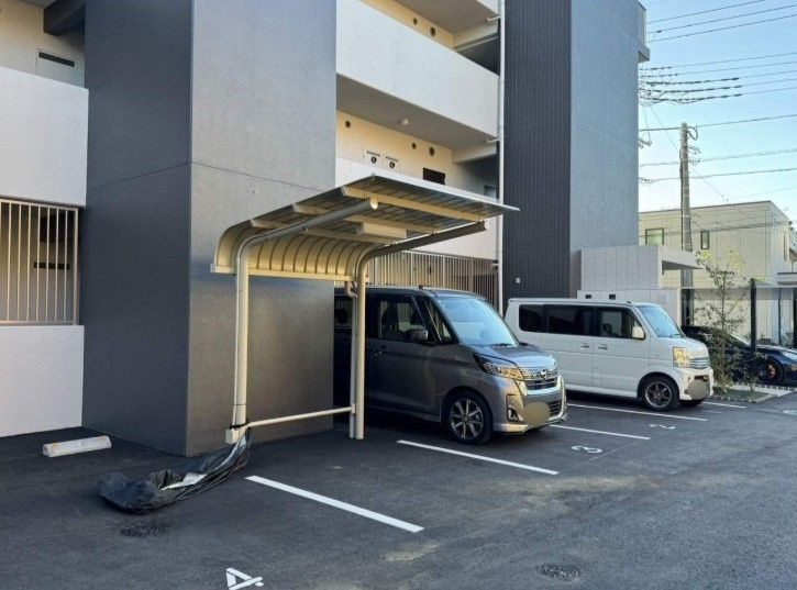 アビースタジオの駐車場