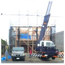 佐賀市開成第10　2号棟の外観|建築中
