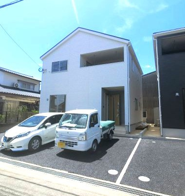 佐賀市開成第10　2号棟の外観|建築中