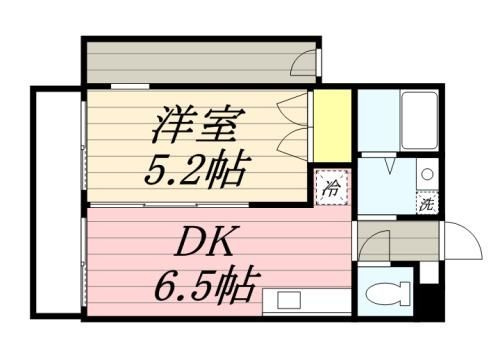 コーポ廣重の間取り