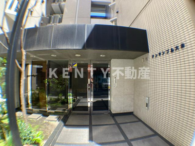【エントランス】 | アンサンブル大井 | ゆとりのあるエントランスです