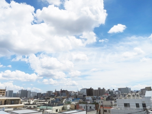 ルーブル東十条弐番館の展望|バルコニーからの景色です☆