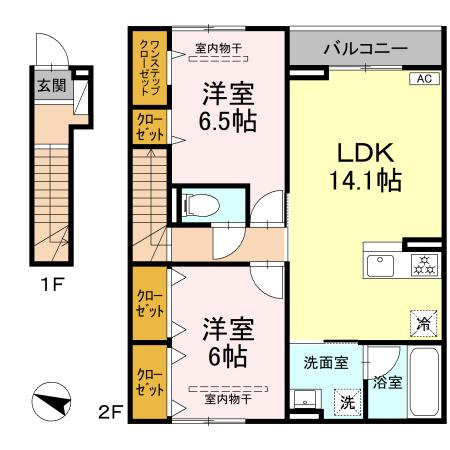 ヒルサイドテラスの間取り