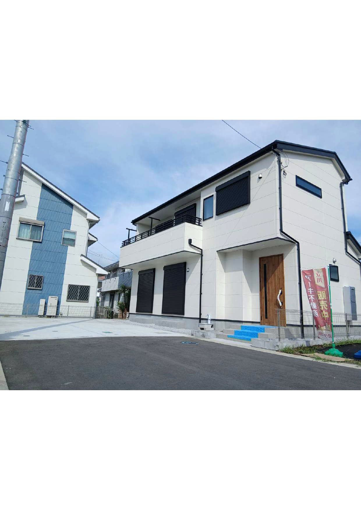 厚木市関口　新築戸建ての外観