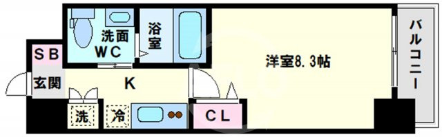 ディナスティ玉造の間取り|ディナスティ玉造　間取り