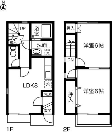 【間取り】 | メゾンクラシードⅡ