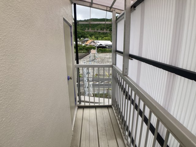 Cozy東大池2のバルコニー|バルコニー、雨風を防げます
