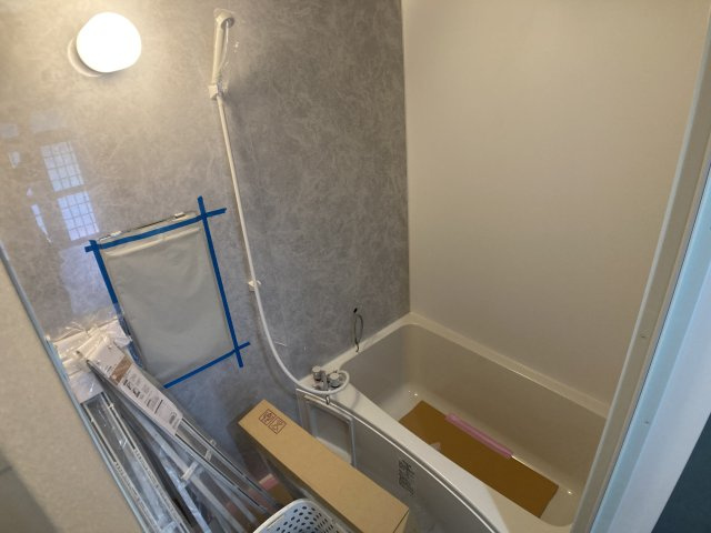 Cozy東大池2の浴室|追炊き付きのお風呂に入替（リノベ中です）