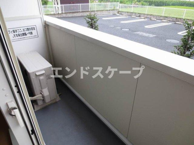 リヴィエールⅤＢのバルコニー|高崎、前橋のお部屋探しはエンドスケープまで！お客様の理想お聞かせ下さい♪