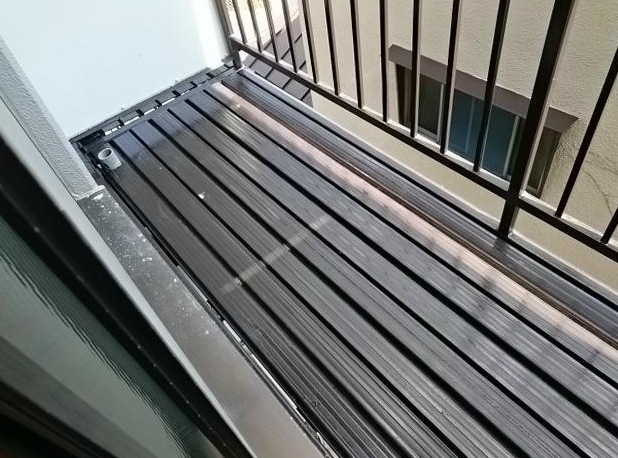 サンコスモ日吉のバルコニー