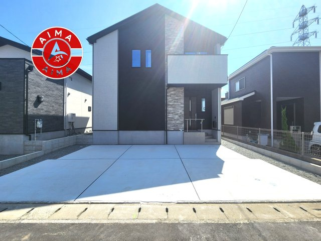 福岡市東区三苫2丁目第4-2棟（1号棟）　の外観|デザイン性のある外観です。