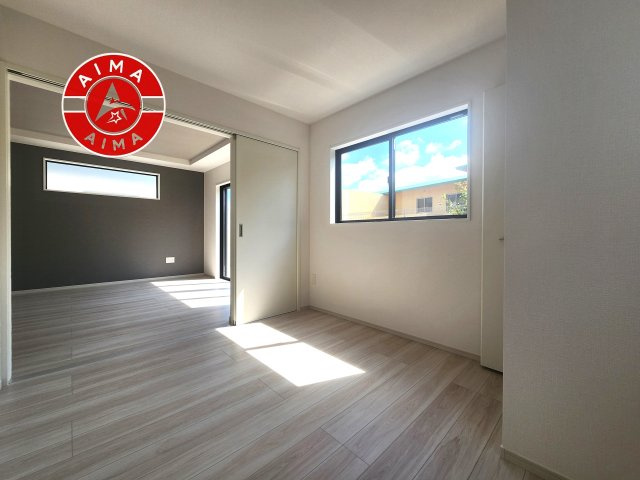 福岡市東区三苫2丁目第4-2棟（1号棟）　の和室|将来的に、琉球畳を引きまして和室風にすることも可能です。