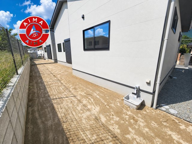福岡市東区三苫2丁目第4-2棟（2号棟）　の庭|お庭で自由な時間を過ごせます。