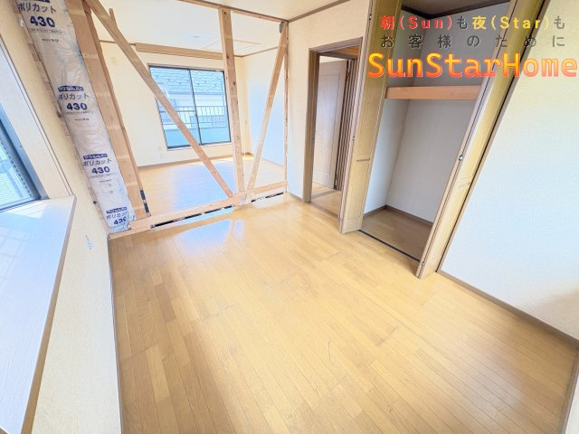 【サンスターホーム】羽村市神明台1丁目　リフォーム済み中古戸建の洋室