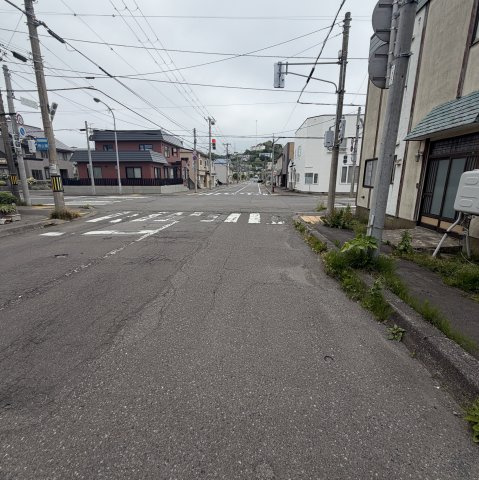 室蘭市本町2丁目7-5戸建の駐車場
