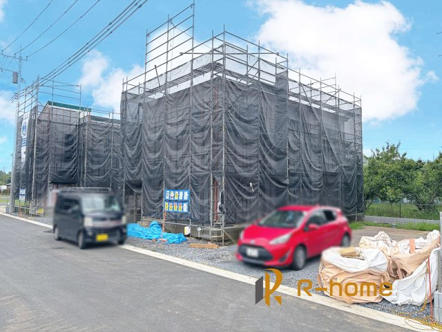 笠間市旭町第13　新築戸建て　7号棟の外観|ご予約を頂ければ、『平日』はもちろん『早朝』や『夜間』もご見学可能です♪お気軽にお申し付けください♪