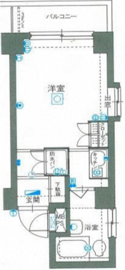 ワコーレ青砥の間取り|間取りです。