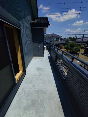 中古戸建のバルコニー