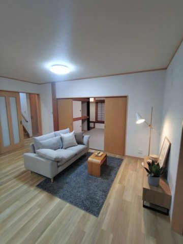 中古戸建の居間・リビング