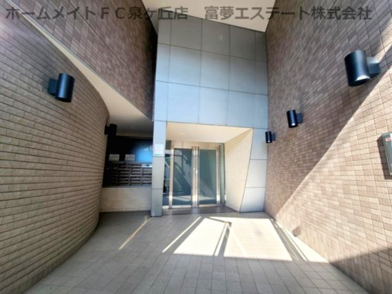 ロサノＳ北豊中のエントランス