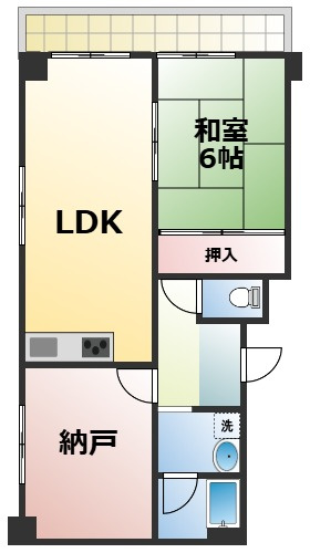 【間取り】 | マンショングラッド　仲介手数料無料