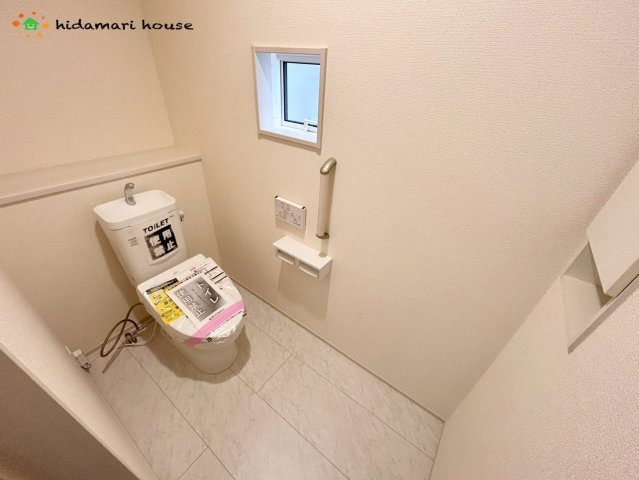上尾市上平中央2丁目　新築平屋戸建　01のトイレ