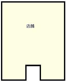 内藤店舗の間取り