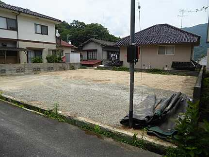 東区上温品２丁目の前面道路含む現地写真
