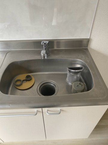 エメラルドタウンB棟のキッチン