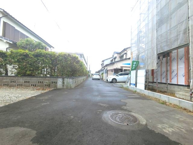 昭栄町3期の前面道路含む現地写真|前面道路含む現地写真です