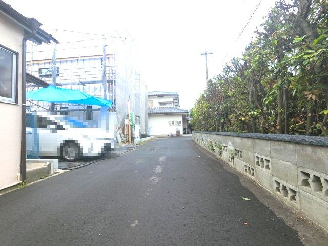 昭栄町3期の前面道路含む現地写真|前面道路含む現地写真です