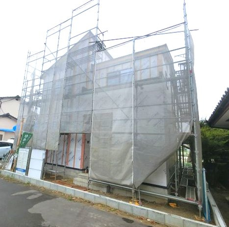 昭栄町3期の外観|工事中