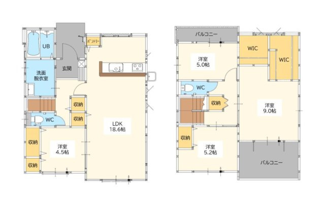 昭栄町3期の間取り