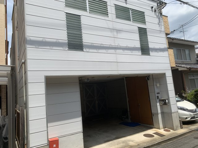 京都市北区紫野上野町　建築条件無し売土地の外観