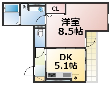 【間取り】 | ユニヴェール　仲介手数料無料