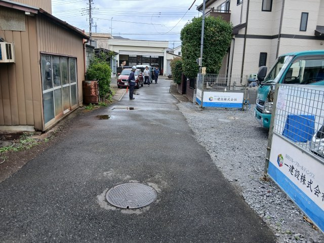 リーブルガーデン．Ｓ　熊谷上之第７　の前面道路含む現地写真|現地前面道路（2026年06月26日）撮影
