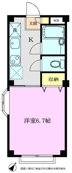 【間取り】 | カーサ北アサカ